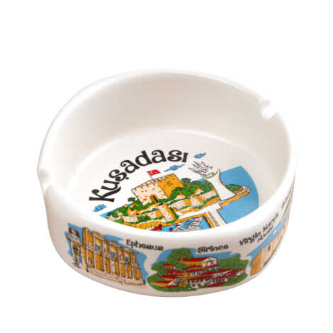 Kuşadası Temalı Yöresel Büyük Küllük 100*40 Mm - 3