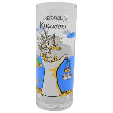 Myros - Kusadasi Themed Custom Printed Raki-Ouzo Glass