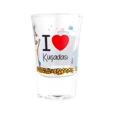 Kusadasi Themed Custom Printed Shot Glass 45x70 mm - 2