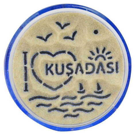 Kusadasi Themed Magic Sand Globe