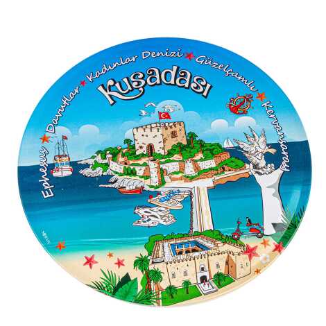 Kuşadası Themed Metal Trivet - 2