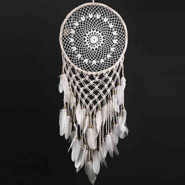 Lace Macrame Dreamcatcher - Thumbnail