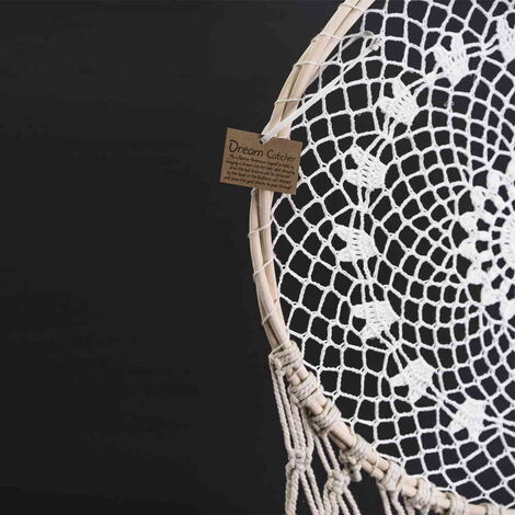 Lace Macrame Dreamcatcher