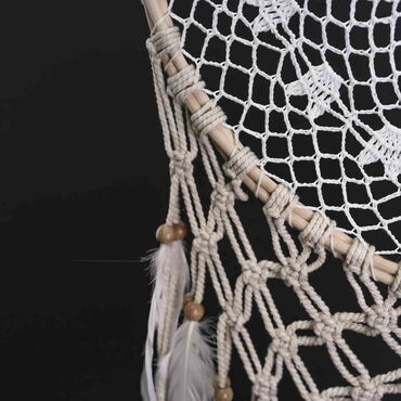 Lace Macrame Dreamcatcher - Thumbnail