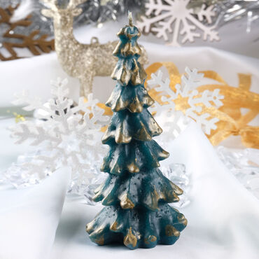 Myros - Layered Pine Tree Candle