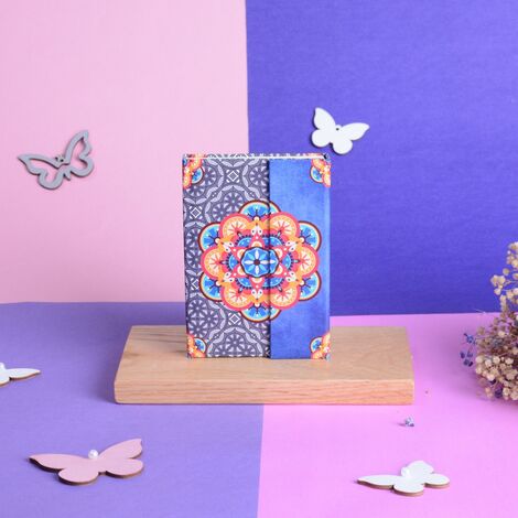 Small Dark Blue Notebook for Women's Day