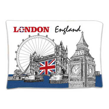 Myros - London Themed Customised Digital Print Cushion 300x500 mm