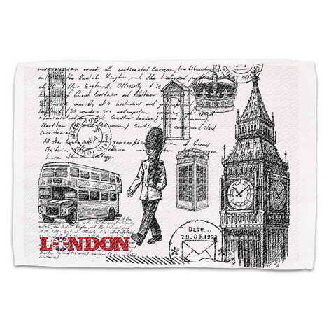 London Themed Customised Digital Printed Table Mat 300x500 mm