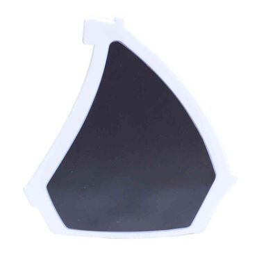 London Themed Customised UV Printed Plastic Base Sail Ship Shaped Fridge Magnet 77x80 mm - 2