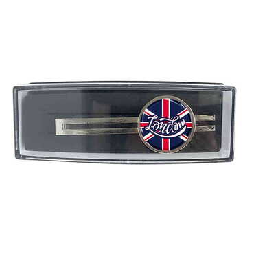 Myros - London Themed Metal Tie Clip