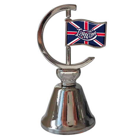 Toptan Londra Temalı Myros Metal Bayrak Çan 44x96 mm - 1