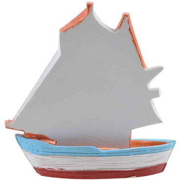 Toptan Manavgat Temalı Polyester Yelkenli Myros Gemi Biblo - 2