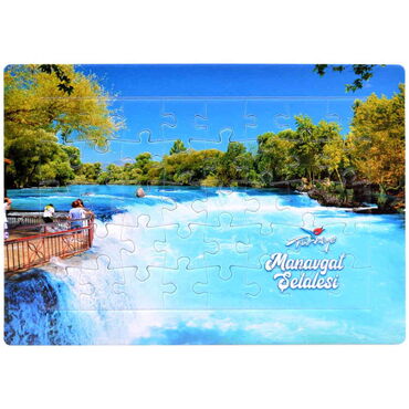 Myros - Toptan Manavgat Temalı Uv Baskılı Puzzle 130x180 mm