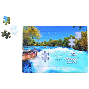 Toptan Manavgat Temalı Uv Baskılı Puzzle 130x180 mm - Thumbnail