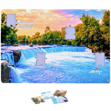 Toptan Manavgat Temalı Uv Baskılı Puzzle 270x400 mm - Thumbnail