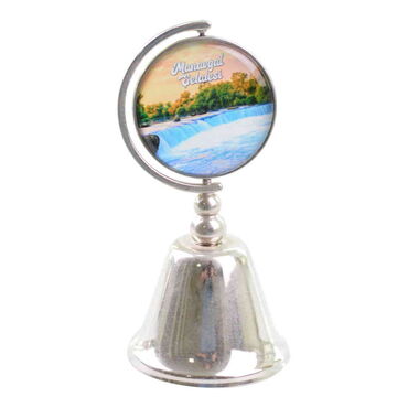 Manavgat Themed Collectible Souvenir Metal Bell 44x90 mm - Thumbnail