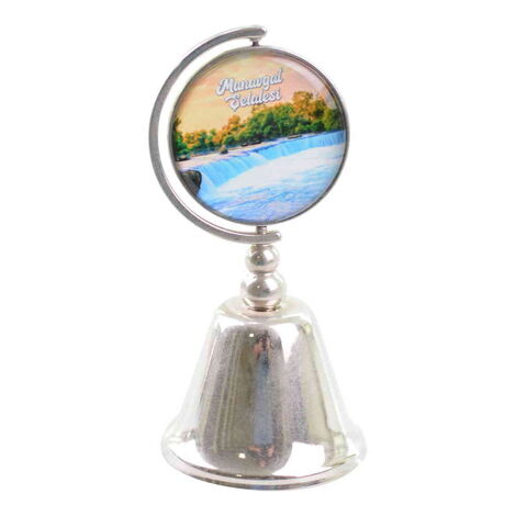 Manavgat Themed Collectible Souvenir Metal Bell 44x90 mm