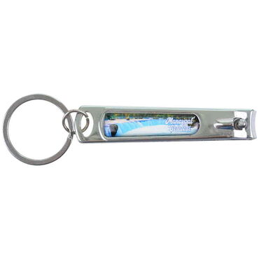 Myros - Manavgat Themed Customised Metal Epoxy Nail Clipper 16x80x15 mm