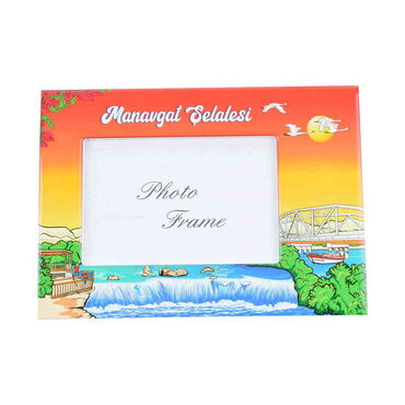 Myros - Manavgat Themed Epoxy Photo Frame Travel Souvenir 10x15 Cm