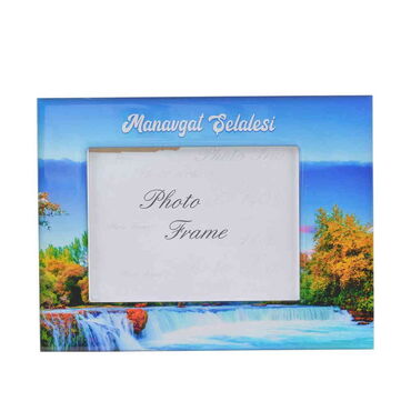 Myros - Manavgat Themed Epoxy Photo Frame Travel Souvenir 15x20 Cm