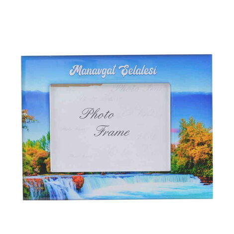 Manavgat Themed Epoxy Photo Frame Travel Souvenir 15x20 Cm