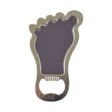 Manavgat Themed Foot Shaped Metal Magnetic Bottle Opener 100x59 mm - Thumbnail