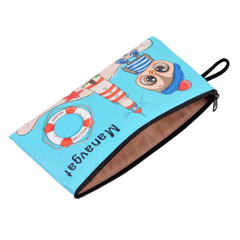 Manavgat Themed Turkish Woven Wallet 183x97x8 mm