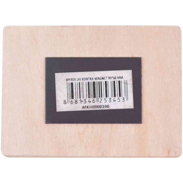 Manavgat Themed Wooden Uv Printed Souvenir Fridge Magnet 93x68 mm - 2