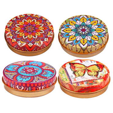 Mandala Themed Tin Boxed Soap - 3