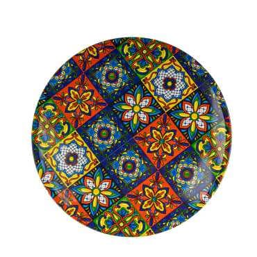 Mandala Themed Metal Trivet - 5