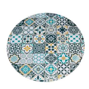 Mandala Themed Metal Trivet - 6