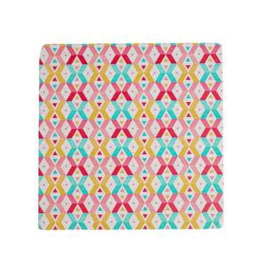 Mandala Themed Stone Coaster 100x100 mm - 4