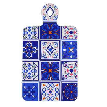 Mandala Temalı Uv Baskılı Dikdörtgen Askılı Nihale - Myros