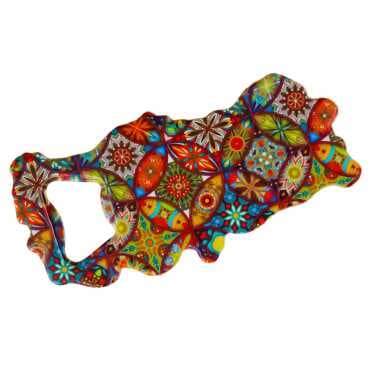 Mandala Themed UV Map Bottle Opener - Standart - 2
