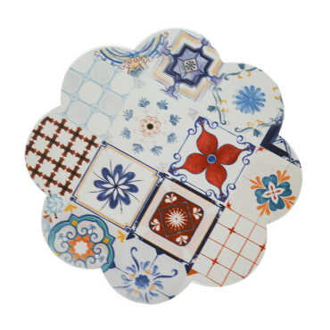 Mandala Themed UV Daisy Traditional Coaster 88 mm - 8
