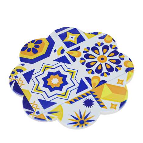 Mandala Temalı Uv Papatya Yöresel Nihale 185 Mm - 6