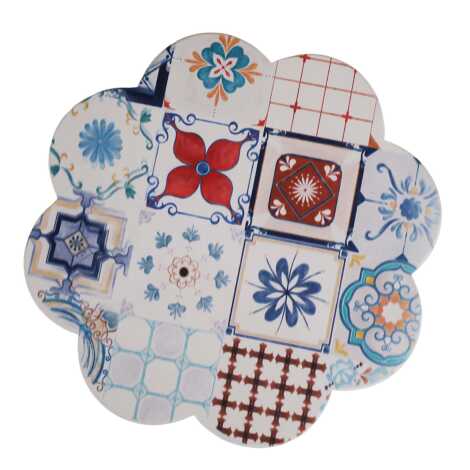 Mandala Temalı Uv Papatya Yöresel Nihale 185 Mm - 5