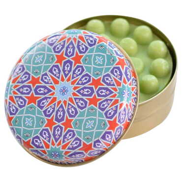 Mandala Themed Custom Print Metal Tin Soap Box - Thumbnail