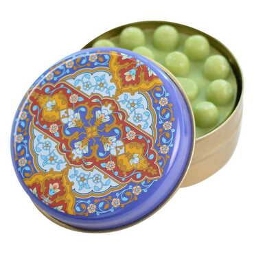 Mandala Themed Custom Print Metal Tin Soap Box - Thumbnail