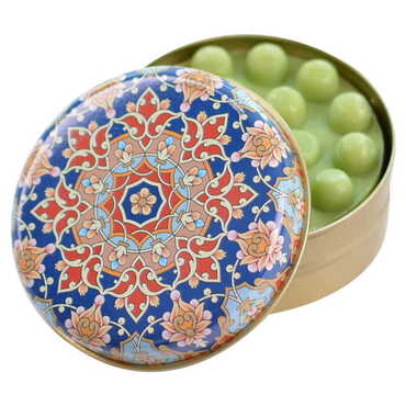 Mandala Themed Custom Print Metal Tin Soap Box - Thumbnail