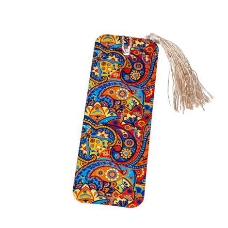 Mandala Themed Myros Metal Bookmark - 5