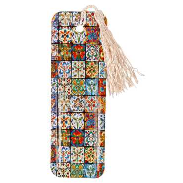 Mandala Themed Myros Metal Bookmark - 6