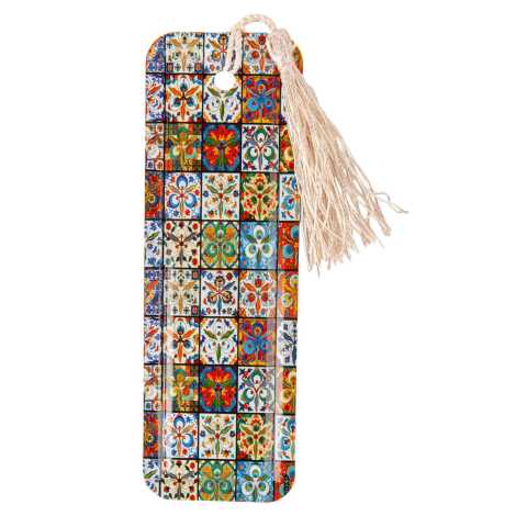 Mandala Themed Myros Metal Bookmark - 6