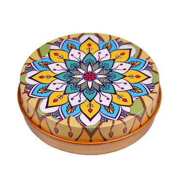 Mandala Themed Tin Boxed Soap - Thumbnail