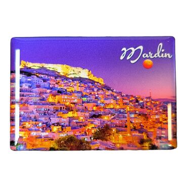 Myros - Toptan Mardin Temalı Myros Dikdörtgen Magnet 80x55 cm