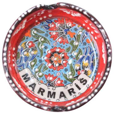 Toptan Marmaris Temalı Küçük Paşabahçe Küllük  - 6