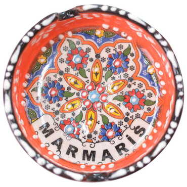 Toptan Marmaris Temalı Küçük Paşabahçe Küllük  - 7