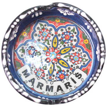 Toptan Marmaris Temalı Küçük Paşabahçe Küllük  - 8