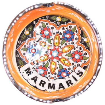 Toptan Marmaris Temalı Küçük Paşabahçe Küllük  - 11