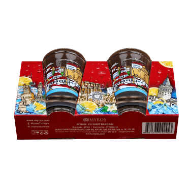 Marmaris Themed Shot Glass Set of 2 Pcs - 8